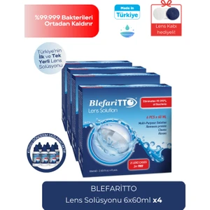 Blefaritto Lens Solüsyonu 6x60 Ml 4 Adet