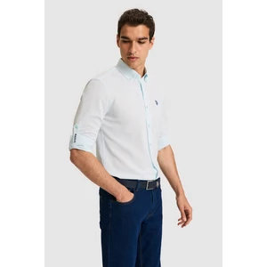 U.s. Polo Assn. Erkek Nil Gömlek Basic 50324660-VR083