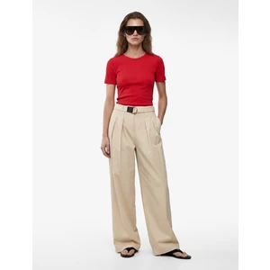 Pamuklu Slim Fit Bisiklet Yaka Kısa Kollu Basic Tişört