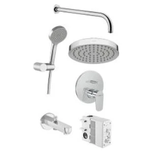 Artema Flow Round A49321 Ankastre Banyo Seti, Krom