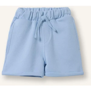 Regular Fit Elastik Bel Açık Mavi Şort Erkek Bebek H8240A526HS
