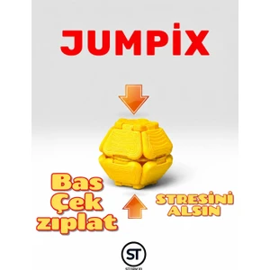 Storm 3D Jumpix/stres Oyuncağı/bas Çek Zıplat