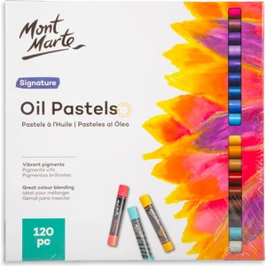 MONT MARTE Yağlı Pastel Boya Seti 120'LI