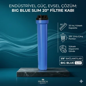 Spring Water 20” Mat Mavi Housing