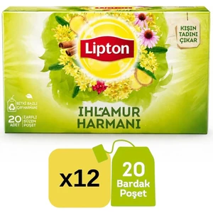 Bitki Çayı Bardak  Ihlamur 20 Li  x  12 Adet