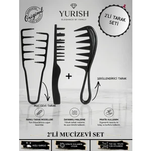Mucizevi Tarak ve Wax Taragı 2 'li Set