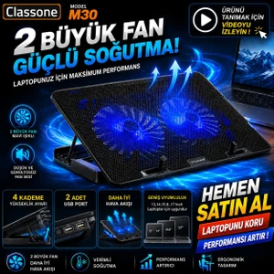 M30 Oyuncu Notebook Soğutucu