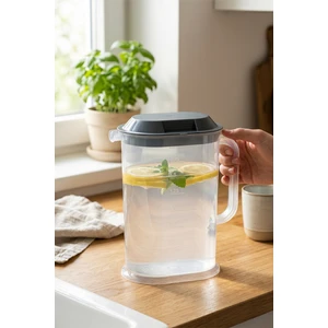 Ölçekli Sürahi 2000 ml Ölçülü Plastik Sürahi