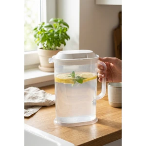 Ölçekli Sürahi 2000 ml Ölçülü Plastik Sürahi