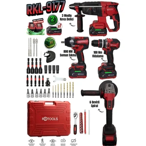 RETOOLS RKL-9177 800NM'Lİ 4'LÜ SET