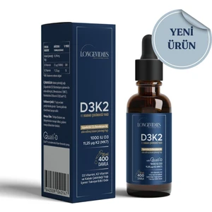 Longevidays D3K2 Damla 20ML