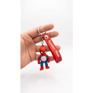 Işıklı Örümcek Adam - Spiderman Anahtarlık