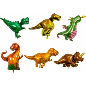 Jurassic World 6lı Dinazor Set Folyo Balon