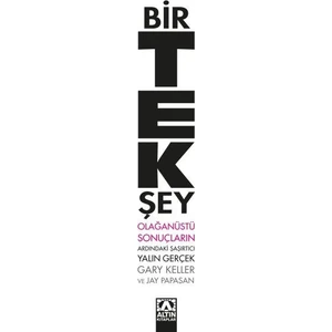 Altın Kitaplar Bir Tek Şey