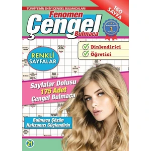 Maxi Yayıncılık Fenomen Çengel Bulmaca 21
