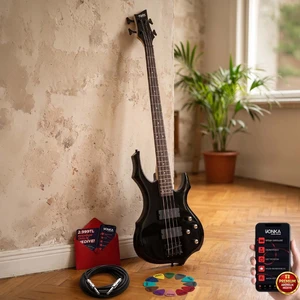 MBG-410BK Üst Segment Profesyonel Bas Gitar 4 Telli