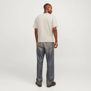 Jack & Jones Erkek Gögüs Baskili Rahat Kalip Tisört - Legacy