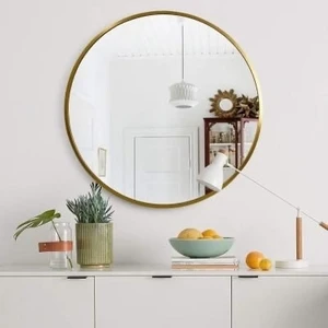 Effe Yapı Dekor 70 cm Eskitme Yuvarlak Ayna