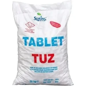Spring Water Tablet Mekanik Tuz 25 kg