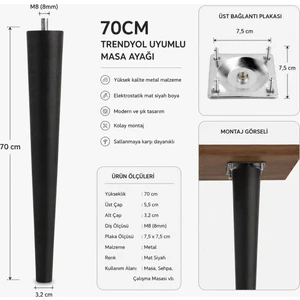 EMA Orman 70CMSIYAH Masa Ayagı