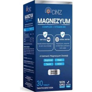 Suda Vitamin Dnz Magnezyum Complex +B6 30 Tablet