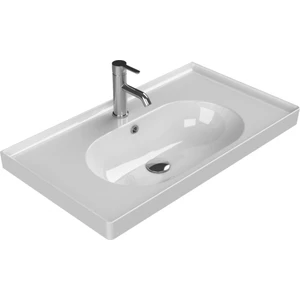 Seramik Arya 80x45 cm Etajerli Lavabo