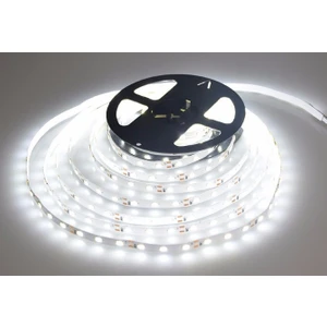 5 mt 10 Çipli Beyaz Işık Şerit LED 12 V Yüksek Parlaklık ve Enerji Tasarruflu