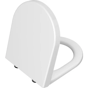 108-003-009 Klozet Kapağı Beyaz Renk Yavaş Kapanan Modern Tasarım Duroplast