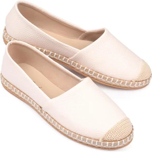 Capone Outfitters Pasarella Cilt Kadın Espadril