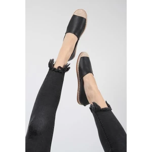 Capone Outfitters Pasarella Cilt Kadın Espadril