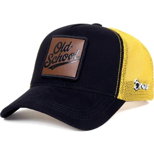 Old School Logolu Trucker Şapka