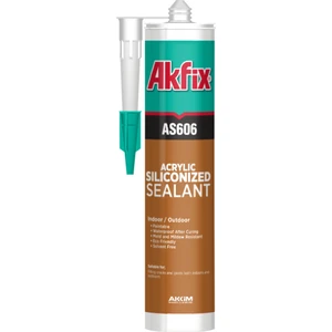Sa606 Silikonize Mastik 310 Ml Elastik ve Kokusuz Yapı Malzemesi