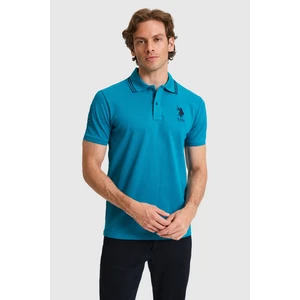 U.s. Polo Assn. Erkek Petrol Tişört Basic 50322384-VR102