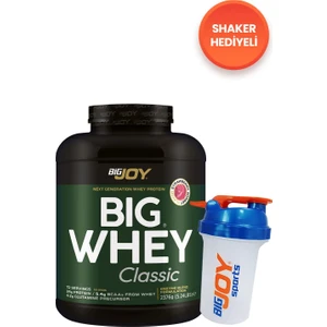 BIGWHEY Whey Protein Classic Çilek Aromalı 2376g 72 Servis
