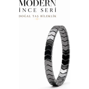 Hematit Doğal Taş Bileklik