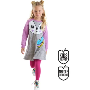 Unicorn Fox Kız Çocuk Elbise
