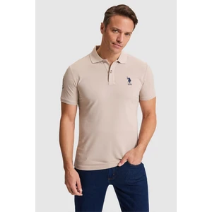 U.S. Polo Assn. Erkek Taş Basic Tişört 50326920-VR049