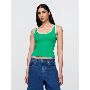 Kadın Yeşil Modern Crop Atlet