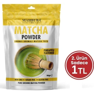 Ananas Aromalı Matcha Çayı Tozu 50gr