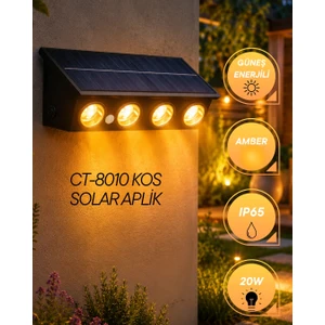 CT-8010 Kos Solar Aplik 20W Amber