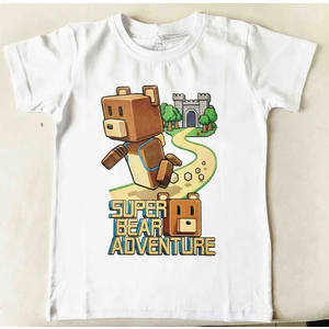 Lin Grup Super Bear Adventure Süper Ayı Baskılı Tişört