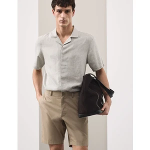 Marks & Spencer Pamuk Karışımlı Regular Fit Chino Şort