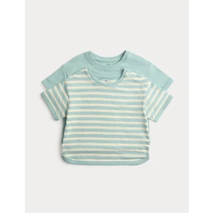 Marks & Spencer 2'li Pamuklu T-Shirt