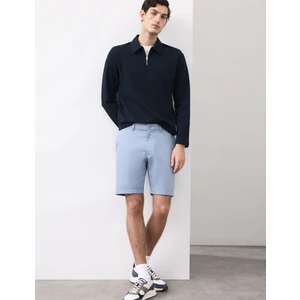 Marks & Spencer Pamuk Karışımlı Regular Fit Chino Şort