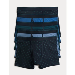 Marks & Spencer 5'li Desenli Boxer