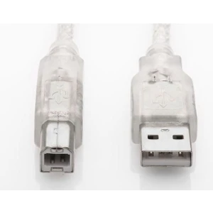 Sl-U2007 S-Lınk 7 Metre Usb 2.0 Şeffaf Yazıcı Kablosu