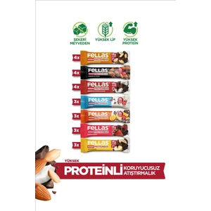 Yüksek Protein Bar Süper Karma Kutu - 24 Adet