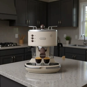 Icona Vintage ECOV 311.BG Manuel Barista Tipi Espresso Makinesi 1100 W Espresso İçecek