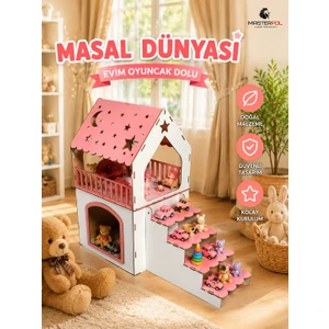 2 Katlı Teraslı Çocuk Oyun Evi
