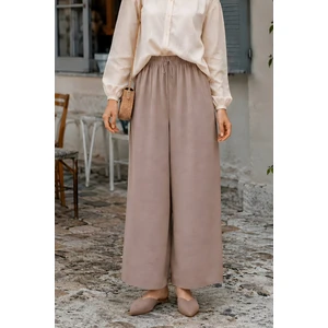 İmaj Butik Taş Bol Paça Ayrobin Pantolon